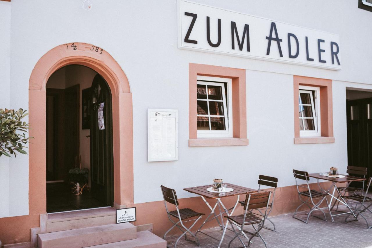Gasthaus Zum Adler Großwallstadt Esterno foto